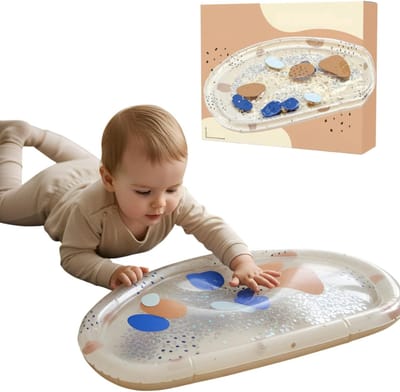 ZMR® Watermat - Speelmat Water - Waterspeelmat Baby - Bruin -‎ 73cm x 42cm x 3cm