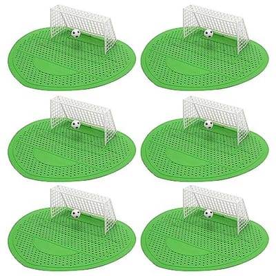 Urinoirzeef met Geur en Voetbaldoel - Set van 6 Stuks