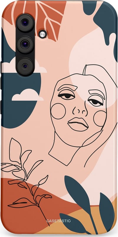 Casetastic Hoesje Geschikt voor Samsung A54 (5G) - Stijlvolle Beschermende Duo-layer Case - Zachte contour