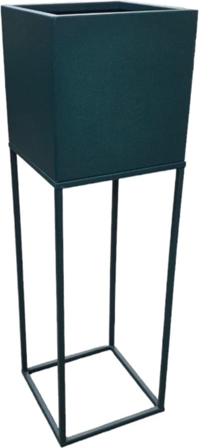 Mica Decorations Plantenstandaard groen,L20xB20xH67cm