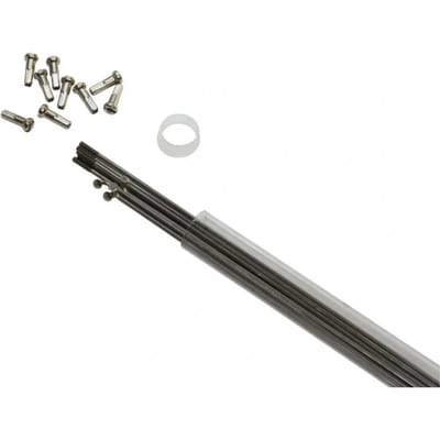 10-spaaks roestvrijstalen buis met nippel P2R 280 mm