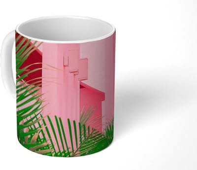 Mok - Koffiemok - Zomer - Planten - Tuin - Mokken - 350 ML - Beker - Koffiemokken - Theemok
