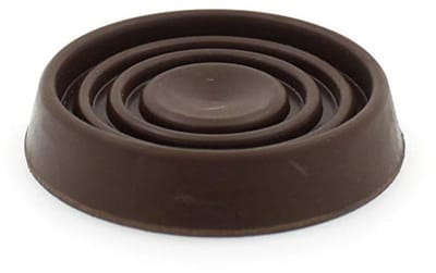 Dailygoods- Zwenkbekers Antislip - 4x Rubber - Duurzaam - Ø 38 mm - Bescherming Vloeren - Voorkomt Beweging Meubels - Meubelbeschermers