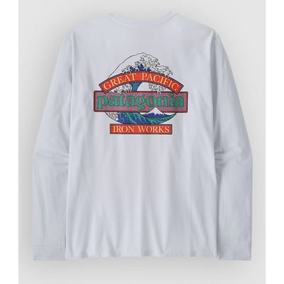 Longsleeve T-shirt Patagonia Great Waves Responsibili