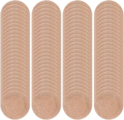 beige Pleisters - Beschermende Pads - Sportactiviteiten - Onzichtbaar en Zweetbestendig - 100 Stuks - Beige