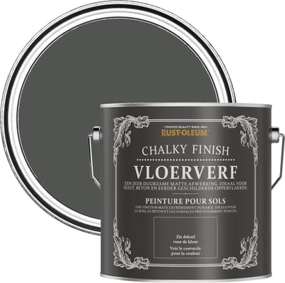 Rust-Oleum Donkergrijs Vloerverf - Grafiet 2,5L