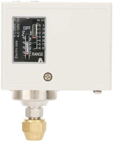 Shopcentral - Drukschakelaar - Elektronische drukregelaar - Voor lucht-waterpompen - 24-380V - Premium kwaliteit - Geschikt voor compressoren