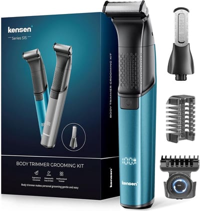 Elektrische Bodygroomer voor Mannen - 2-in-1 Lichaamshaartrimmer
