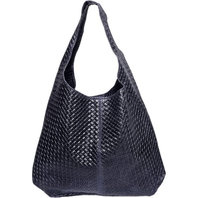 Luisa Vannini BLAUW   Rundleer Tas