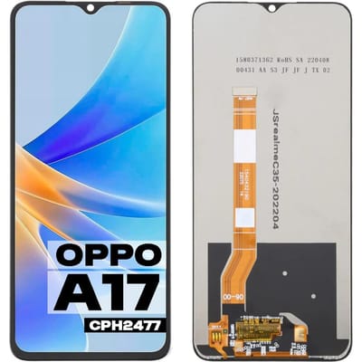 Origineel Oppo A17 Cph2477 A17K A77 LCD Scherm + Touchscreen (Gereviseerd)