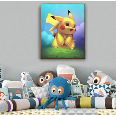 5D volledige Diamond schilderij Cross Stitch Cartoon kamer ambachten Craft Home Decor cadeau 20x30cm/7.9x11.8" blue