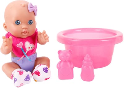 Poppenset met Bad