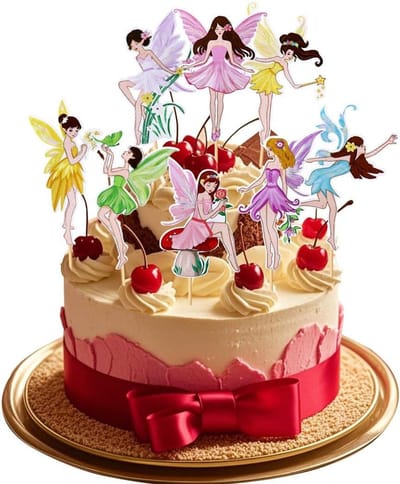 Solidchoice - Decoratieve Cupcake Toppers voor Feestjes en Verjaardagen