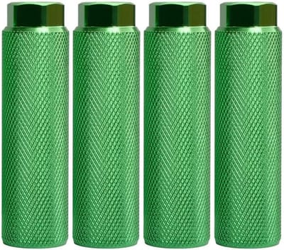 Fiets Haringen - Voetsteunen Fiets - Extra Grip - Antislip Ontwerp - 4 Stuks - Groen