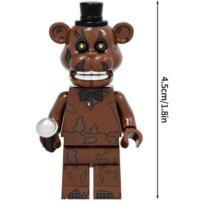 Mini Bakstenen Bonnie Ornament Bouwblok Spellen Figuur Chica Foxy Beer Freddy Fazbear Speelgoed Accessoires Feestcadeaus