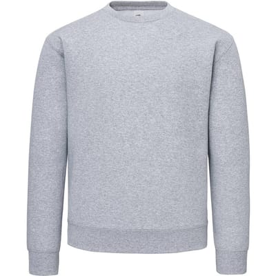 Fruit of the Loom Superkatoenen uniseks sweater voor volwassenen (Atletische Heide)
