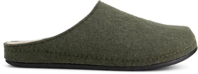 Travelin' Come Home Heren - Pantoffels - Wol - Groen