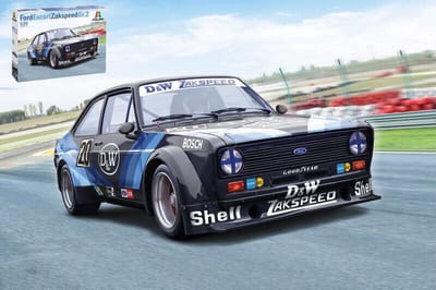Italeri Modelbouwpakket Auto - 3664 Ford Escort Zakspeed Gr.2 Plastic - 1:24 - Modelbouw