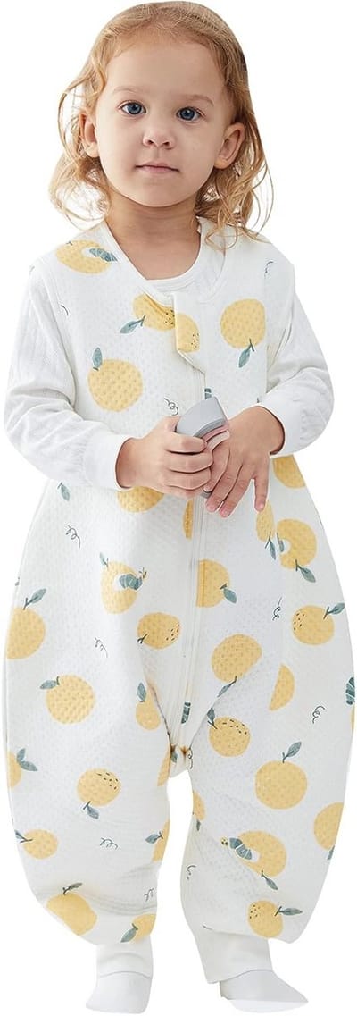 Zomerse Baby Slaapzak met Pijpen 1 TOG - Uniseks Slaapzak met Schattig Patroon