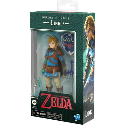 The Legend of Zelda Heroes of Hyrule Link, The Legend of Zelda: Tears of the Kingdom, hoogwaardige verzamelactiefiguur van 15 cm