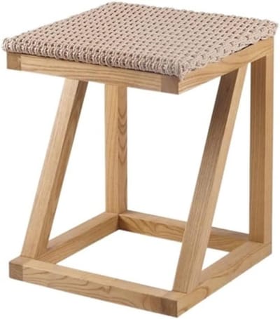Bijzettafeltje Hout - Kleine Salontafel - Woonkamer Decoratie - Eenvoudig Onderhoud - 42 x 42 x 51 cm - Multicolor