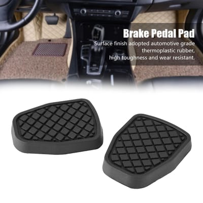 Eén Paar Rem Koppelingspedaal Rubber Pad voor Subaru Forester IMPREZA Legacy Outback WRX gray