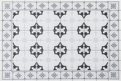 Rechthoekige placemat mozaiek - vinyl - 45 x 30 cm - Onderleggers