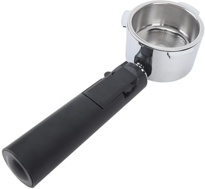 Dailygoods- Portafilter 51mm - Bodemloze Portafilter - Koffiehandvat - 4 Kopjes - Ergonomisch - Duurzaam Aluminiumlegering