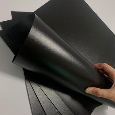 Plastic Platen - PP Vellen - Doe-het-zelf Projecten - Matte Afwerking - 300x250mm - Zwart