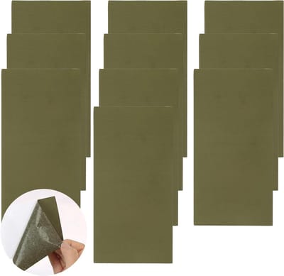 Universele reparatietape voor tenten, boten en kleding - 10 vellen sterke plakkers voor waterdichte herstellingen