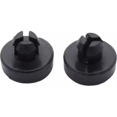 2 stuks Kofferbakscharnier Stoppen 12832495 Zwarte Kofferbakscharnier Stoppen Duurzaam voor Saab 9-3 Cabrio Accessoire black
