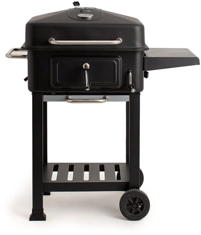 CREATE - Houtskool rookoven barbecue met embers regelaar en bijzettafel - BBQ SMOKEY PRO