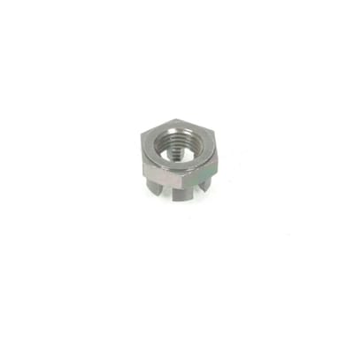 Écrou crénelé M12 axe roue AR pour moto Yamaha 50 DTR 2002 9017112042 Neuf