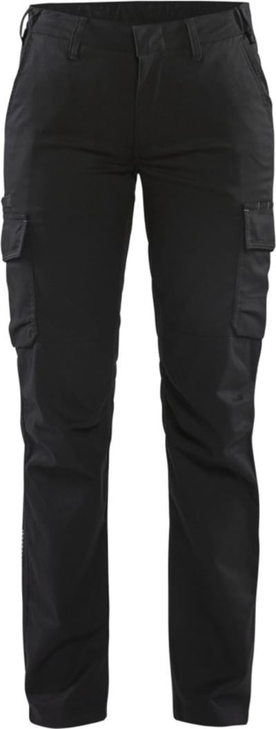 Blaklader Dames industrie werkbroek stretch 7144-1832 - Zwart - C40