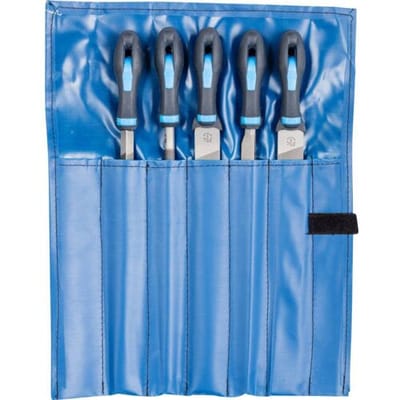 PFERD TOOLS 11800552 Werkplaatsvijlenset kap 2 in PVC-roltas Lengte 300 mm 1 stuk(s)