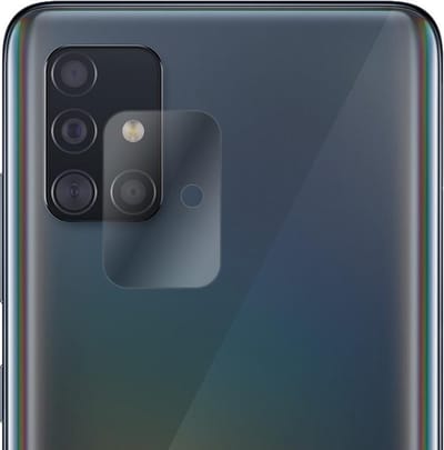 Camera Lens Protector - Geschikt voor Samsung Galaxy A51 - Extra Sterk - Camera Screenprotector - Beschermglas - Gehard Glas - Tempered Glass - Screen Protector