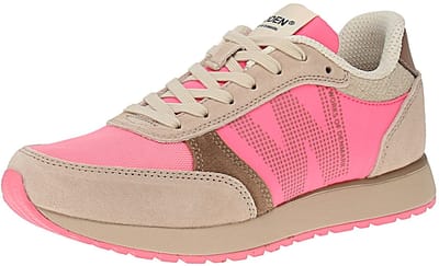 Woden WL686 Ronja Tricolor - Damessneaker - 377-Raspberry-Multi