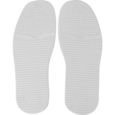 Een paar leren schoenen antislip slijtvaste schoenzool verhoogd profiel rubber schoenzool(Wit) wit