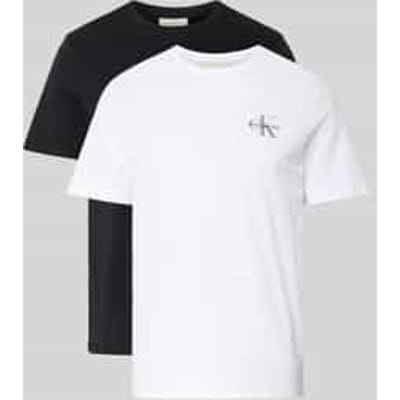 T-shirt Korte Mouw Calvin Klein Jeans SS 30S CLASSIC MICRO MONOLOGO TE X2