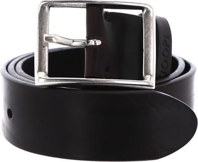 JOOP! Leren Riem Classic Jeans Belt 4,0 CM W80 D`Brown Donkerbruin