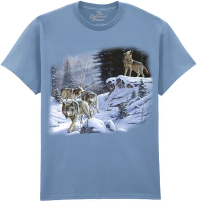 Wolf Wolven Final Call Wolves The Coloured House T-shirt XL