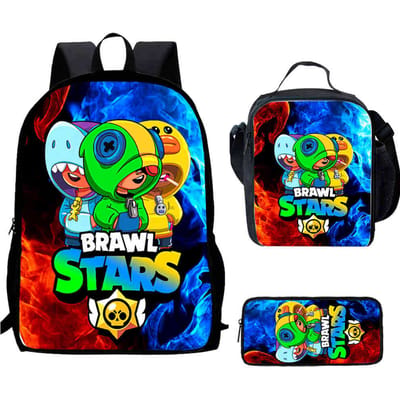 Sac à dos Brawl Stars Impression Haute Définition Multifonctionnel Léger