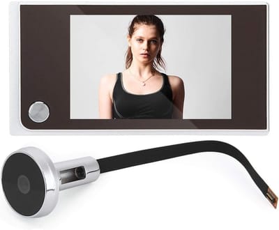 3.5 Inch LCD Deur Videocamera met 120 Graden Hoek, Digitale Deurbels en Lage Energieverbruik