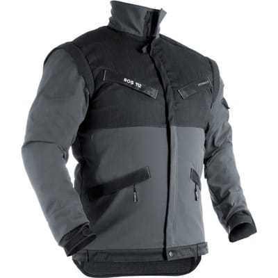 Pfanner Klima Air Cordura Bosbouwjas Met Afneembare Mouwen Grijs