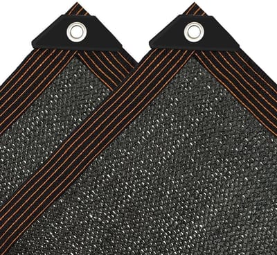 Dailygoods- Zonnezeil 2x1 m - 90% UV-bescherming - Rechthoekig - Hoogwaardig polyethyleen - Zonwering voor terras - Schaduwdoek voor planten