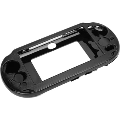 Aluminium Metalen Huid Beschermhoes Case Harde Schaal voor PSV 2000 Handheld Game Console Videogame zwart