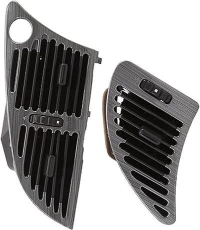 Ventilatierooster Auto - Airco Rooster - Luchtstroom Verbeteren - Perfecte Pasvorm - Standaard Maat - Zwart