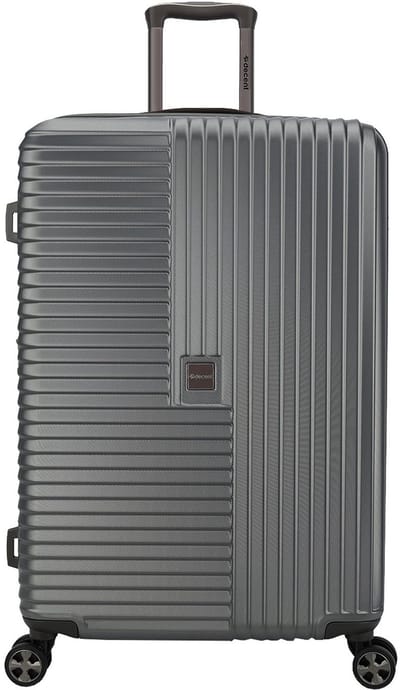Decent TOURISTER Spinner TSA Reiskoffer 76x47x31 cm- Grote maat trolley 97 liter- Lichtgewicht koffer – Reiskoffer met wielen - Veilig TSA Cijferslot – Spinner grootmaat koffer- Uitbreidbaar trolley - Antraciet grijs