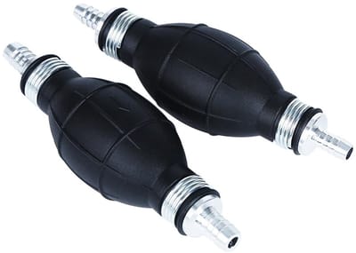 Dailygoods- Brandstofpomp Elektrisch - Rubber/Aluminium - Choke - Brandstofpompleiding - Handmatige Primer - Lekpreventie/Veiligheid - Brandstofhandpomp