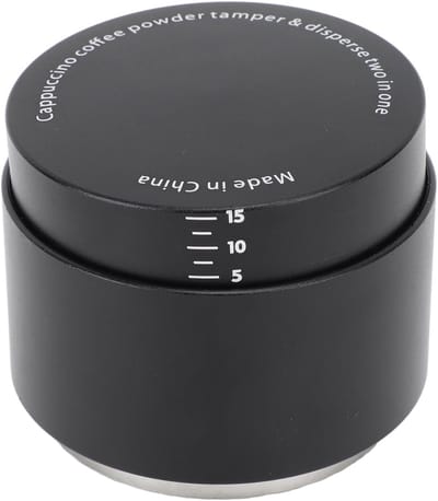 Koffie Stamper - Koffie Verdeler - Perfecte Espresso - In Hoogte Verstelbaar - 58 mm Diameter - Meerkleurig